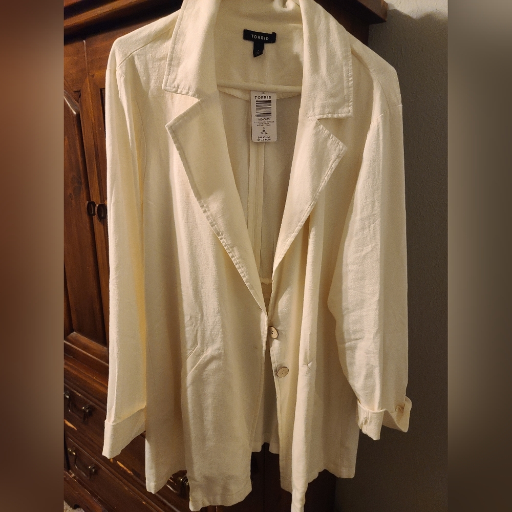 Cream Blazer